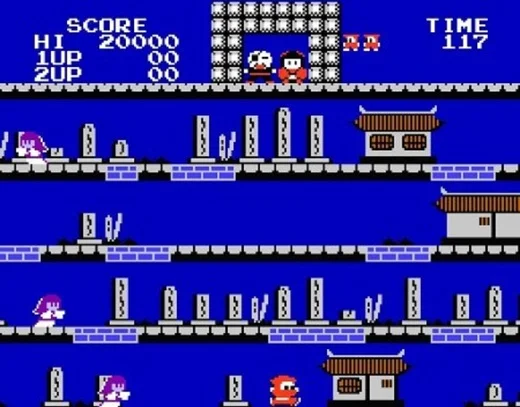 Ninja Jajamaru-kun (JF-06) Famicom Japan |