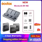 Беспроводной петличный микрофон Godox MoveLink 2,4G MoveLink M2 M1, передатчикприемник, петличный микрофон для телефона DSLR vs Comica BoomX