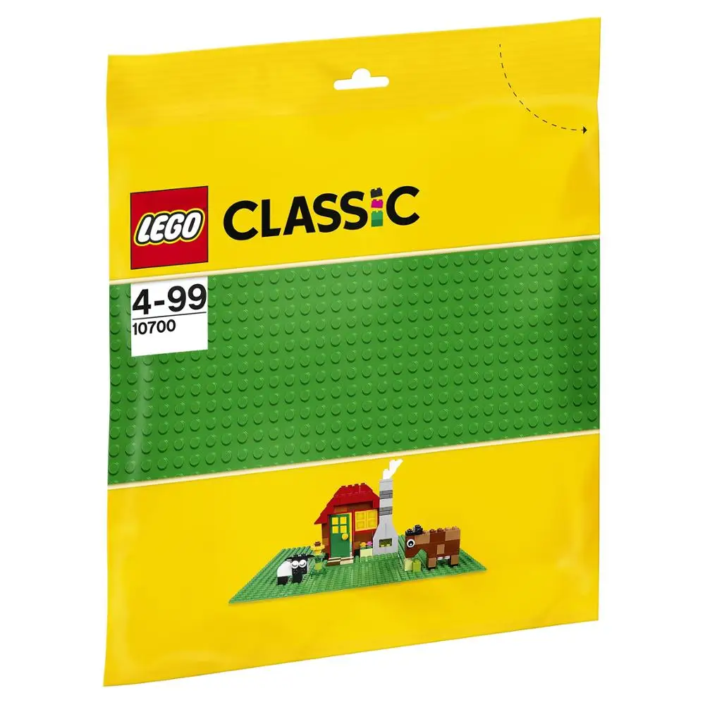 Конструктор LEGO Classic 10700 Строительная пластина зеленого цвета | Игрушки и хобби