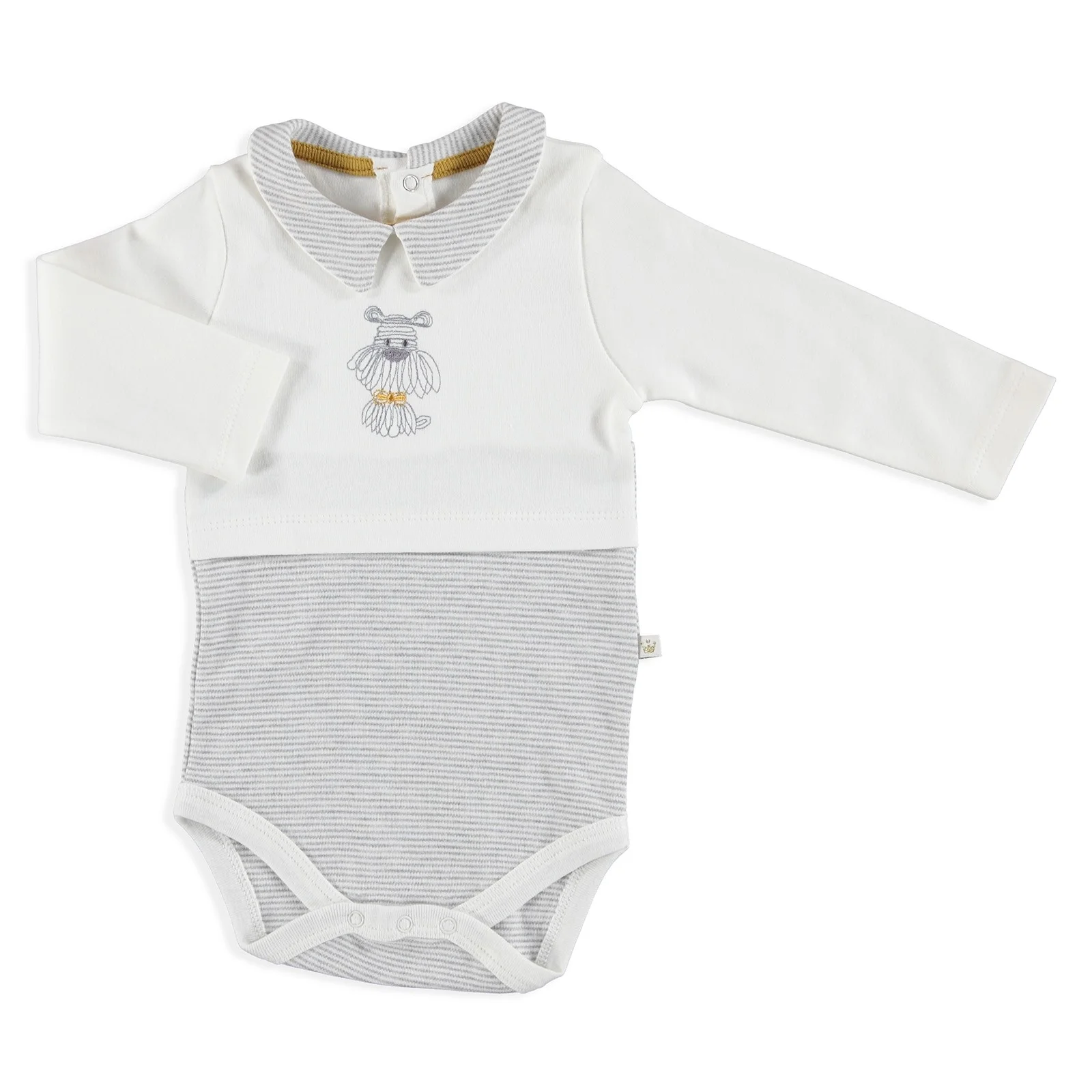 Ebebek For My Baby/зимний костюм поло с длинными рукавами и карманом| |