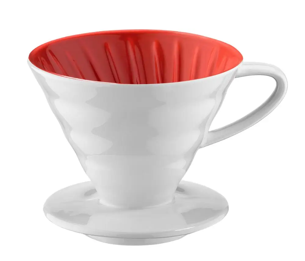 Hario капельница V60 02 | фарфоровая капельница | V60 02 стильная чашка капельного фильтра для кофе | V60 фарфоровая капельница | Постоянный фильтр