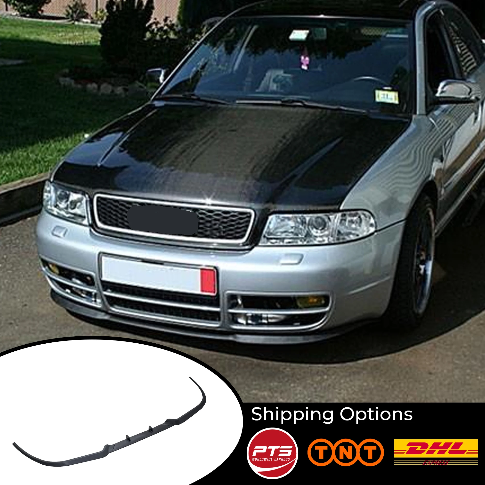 3 шт. передний спойлер для AUDI A4 / S4 RS4 B5 CUPRA R