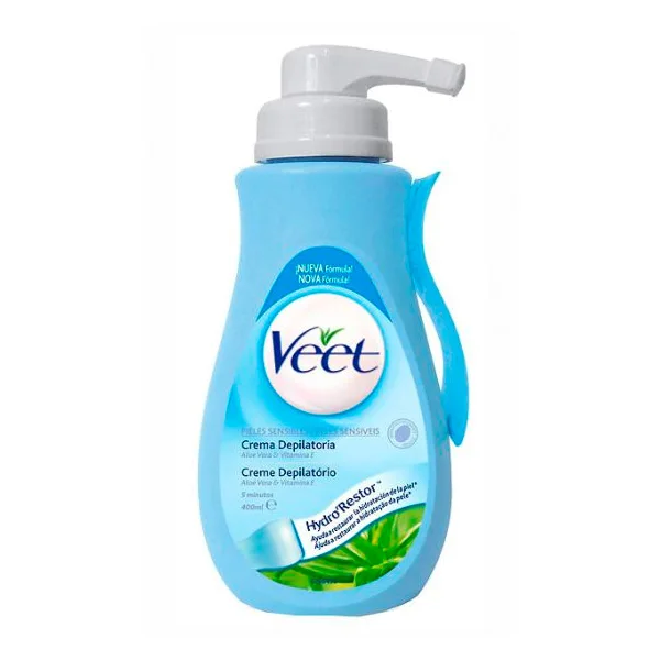Veet нормальный и сухой крем для удаления волос с дозатором 400 мл|Бритва| |