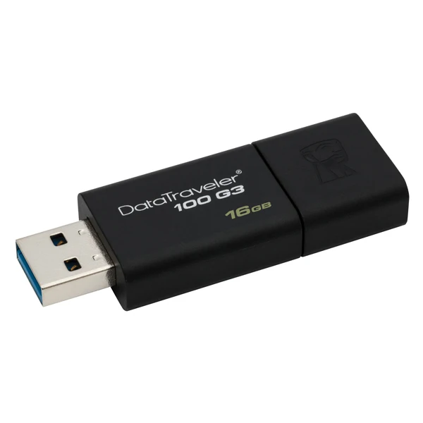 Флешка Kingston DT100G3 16 Гб USB 3 0 черный | Компьютеры и офис