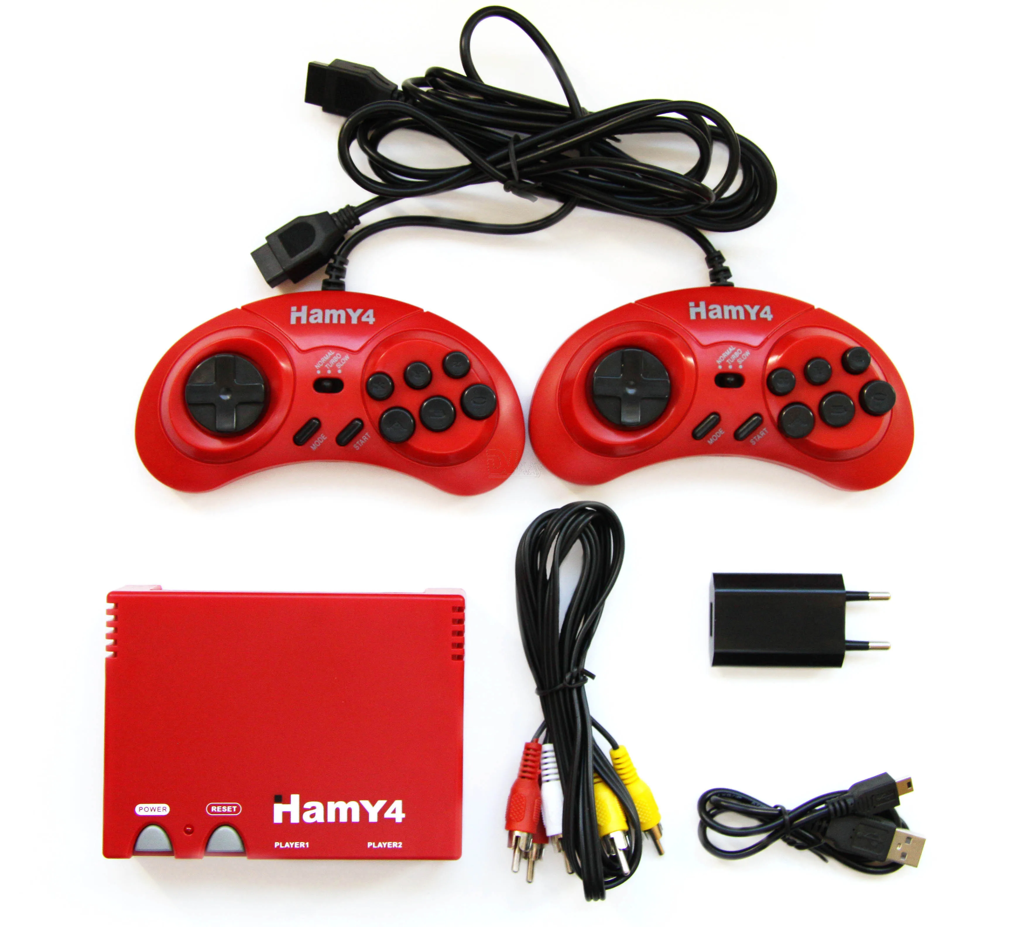 Игровая приставка Sega 16 bit Dendy 8 Гами 4 (Hamy SD 350 in 1) Max Pack (160 игр и 190 bit)|Игровые консоли| |