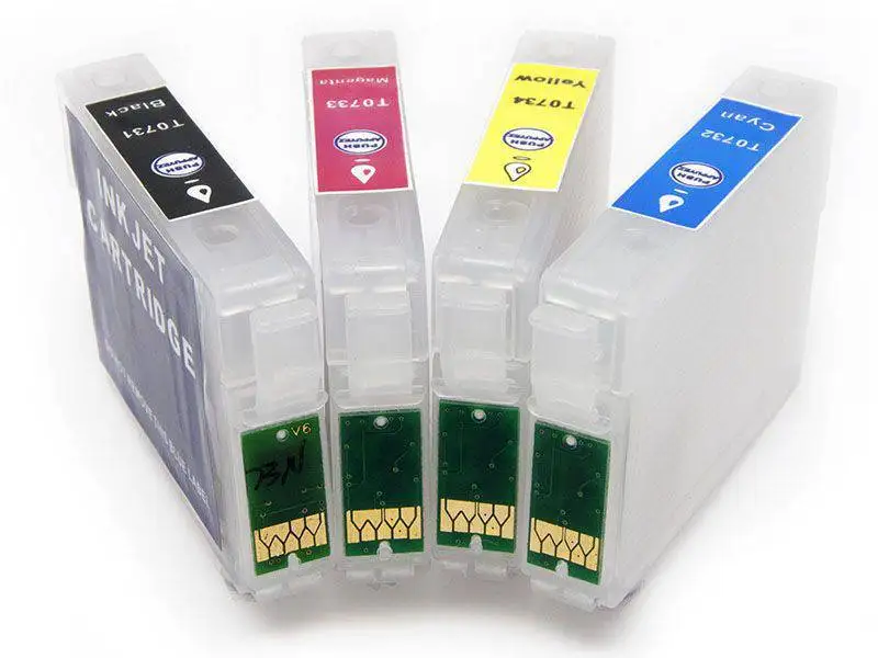 Refillable ink cartridges for Epson cx6900 | Компьютеры и офис