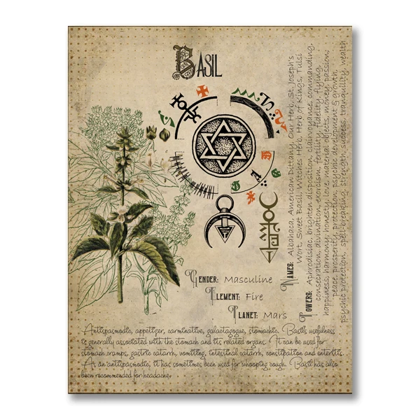 

Принты Witchcraft Book of Shadows dulike