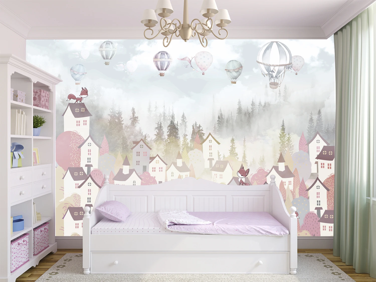 Детские флизелиновые обои