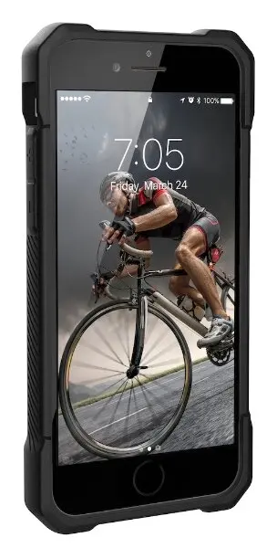 Чехол Uag для iPhone SE (2020) 8/7/6s серия Monarch цвет черный (Black) | Мобильные телефоны и