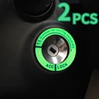 2 шт. отбеливающий гель свечение брелок наклейка светящаяся наклейка на зажигание переключатель покрытие автомобиля для укладки круг светильник украшения Универсальный Для Авто Мото