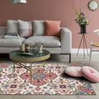 Персидский цветочный ковер Гостиная геометрической формы в европейском стиле домашний декор этнические ковры красочные коврики для спальни Винтаж коврики Подушка на стул