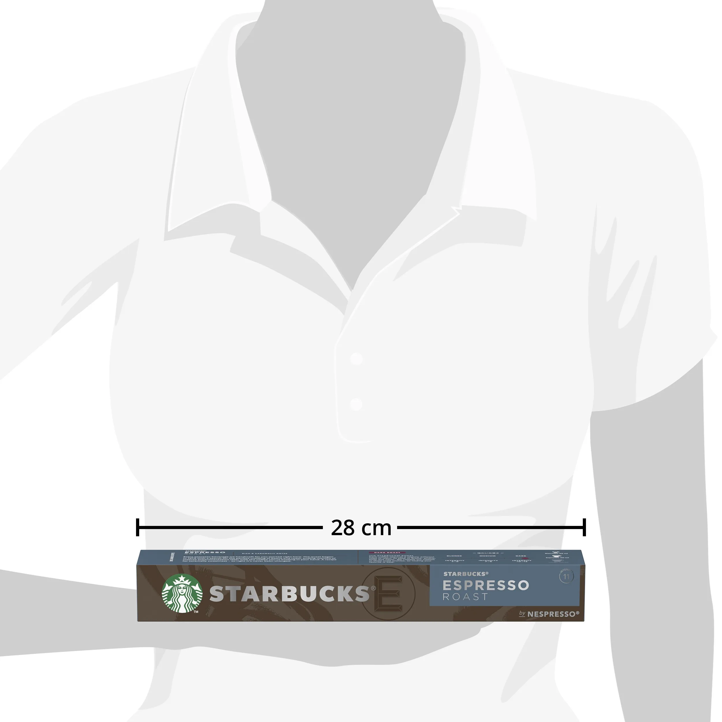 STARBUCKS Espresso Roast кофе в капсулах для системы Nespresso 10 шт | Продукты