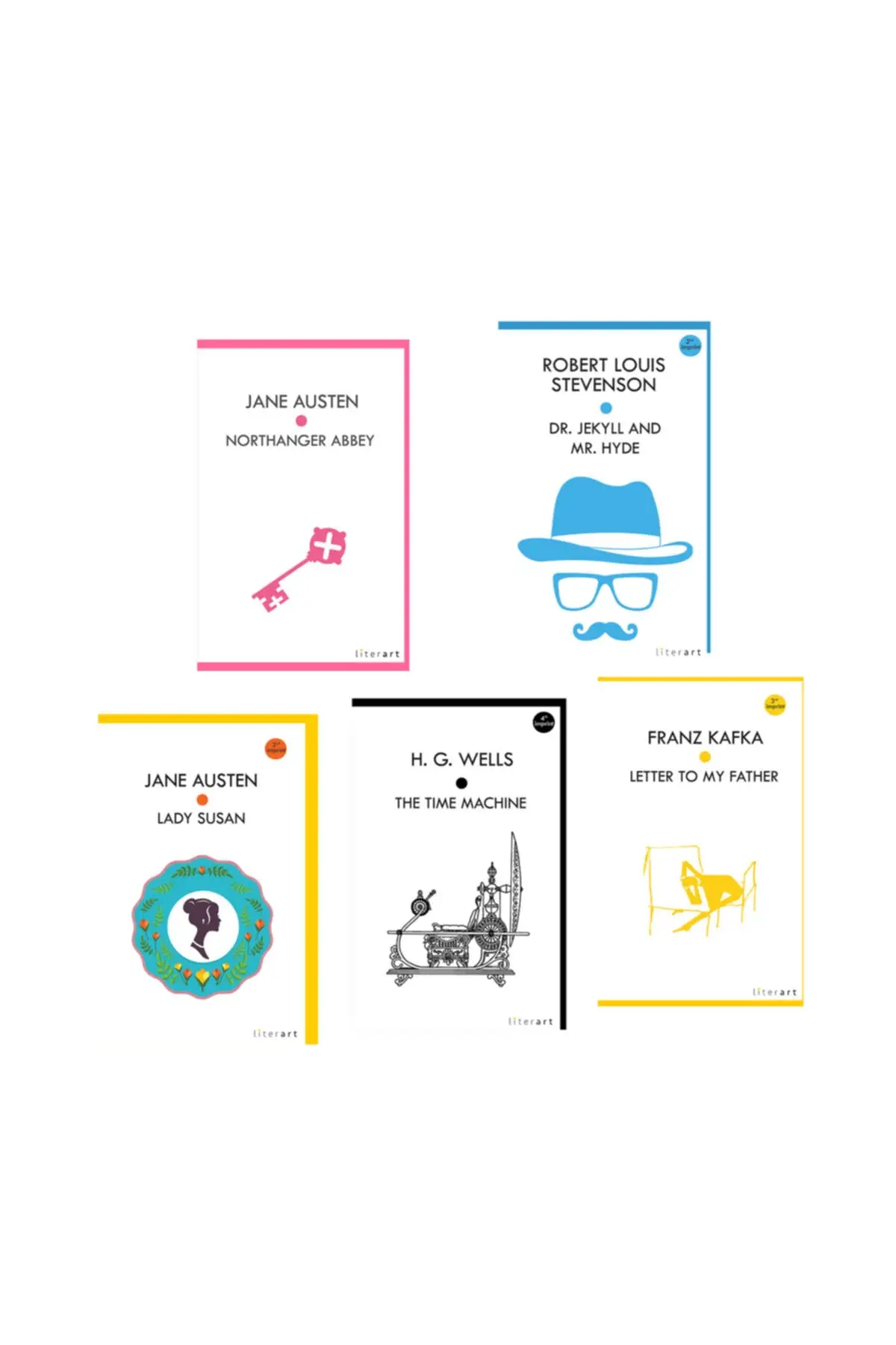 

English Classic Novel Set of 5