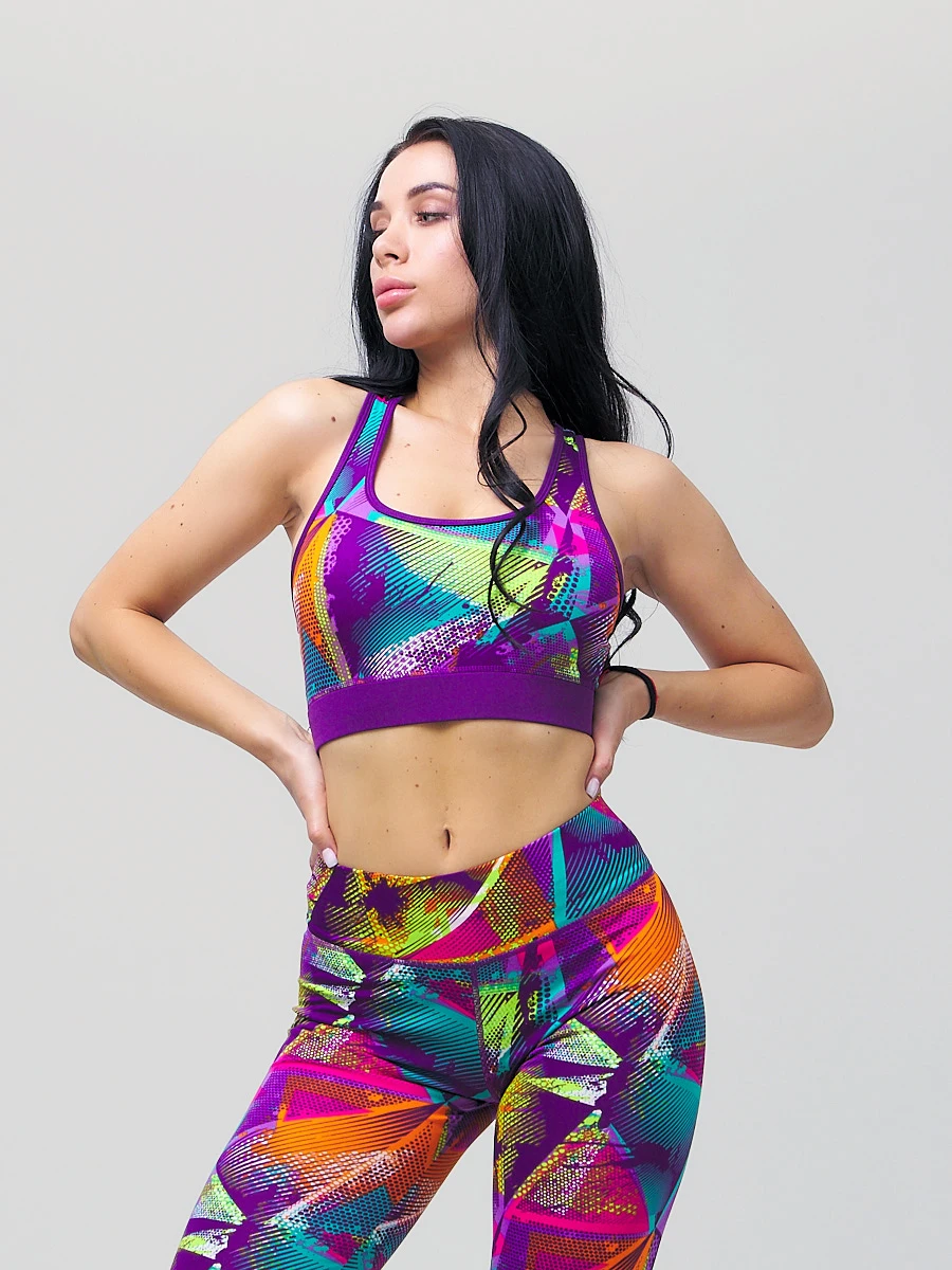 Женский костюм для фитнеса 212906 | Спорт и развлечения