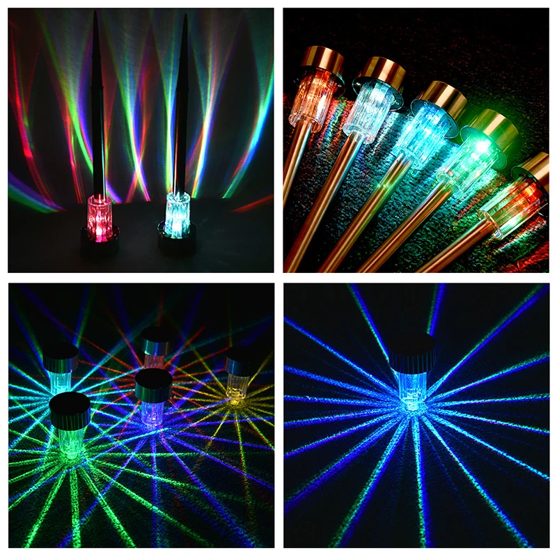 

Outdoor Garden Lawn LED Light Solar Powered Waterproof Pathway Lamp for Yard Patio Street Decoration