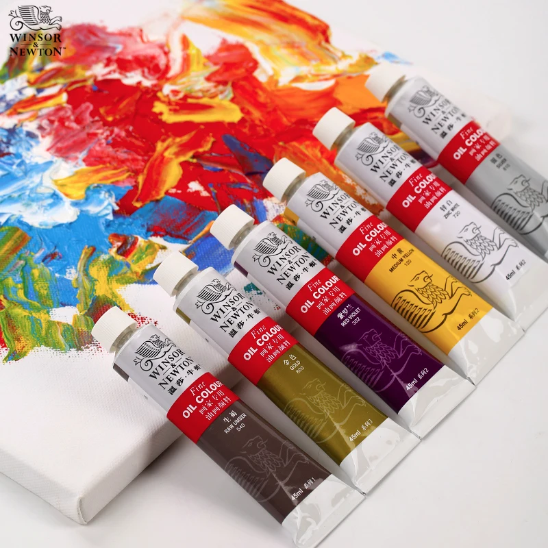 

Original Windsor Newton Painter Special Oil Paint Single Tube Art Supplies Oil Painting Material Art Student 45ml 55 Colors
