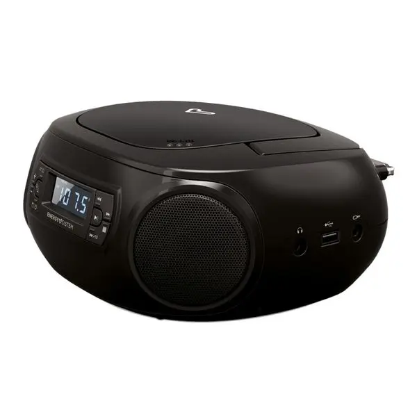 Радио CD Bluetooth MP3 энергетический Sistem Boombox 3 2W черный|Радиоприёмники| |