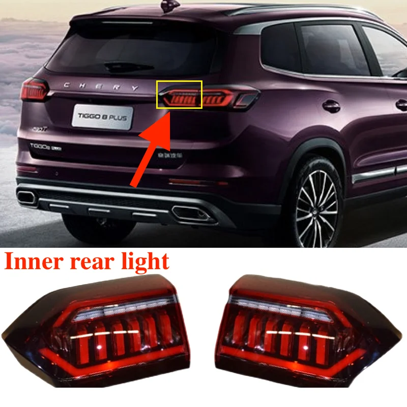 

Китайские автомобильные запчасти, задняя фара, задняя фонарь для Chery Tiggo 8 Plus 2021-2022, автомобильные запчасти, аксессуары