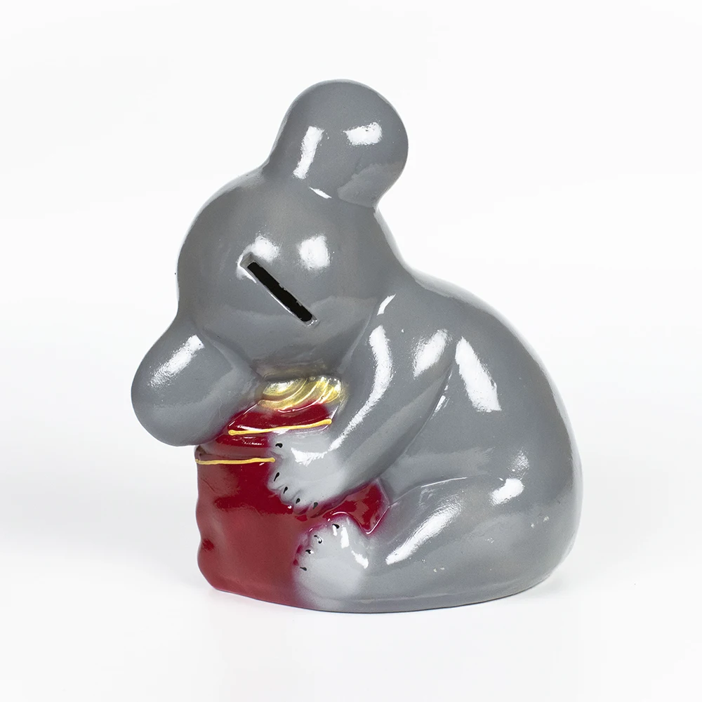 Копилка для денег Мышь с мешком |