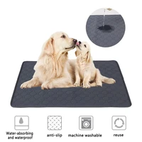 washable pet diaper pad non slip anti stick hair pet absorbent diaper pad multifunctional cat and dog training pad