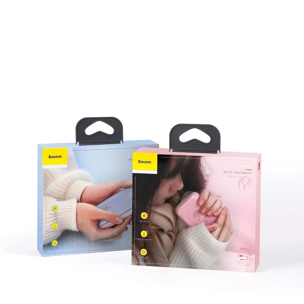 Внешний аккумулятор с обогревом 10000 мАч Baseus Mini Q Hand Warmer | Мобильные телефоны и