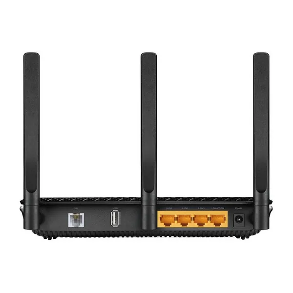 Беспроводной модем TP Link Archer VR600 LAN WiFi 5 ГГц черный|3G/4G роутеры| |
