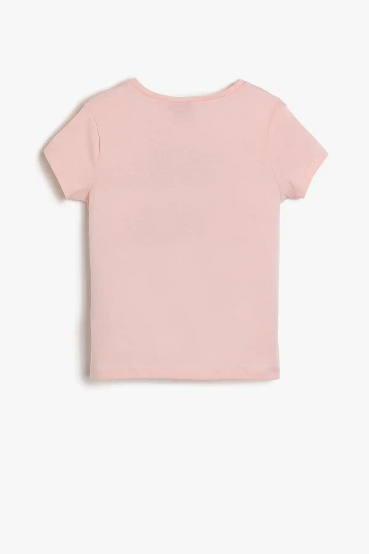Koton Kids Pink Female Child Daisy Duck Printed T-Shirt | Женская одежда