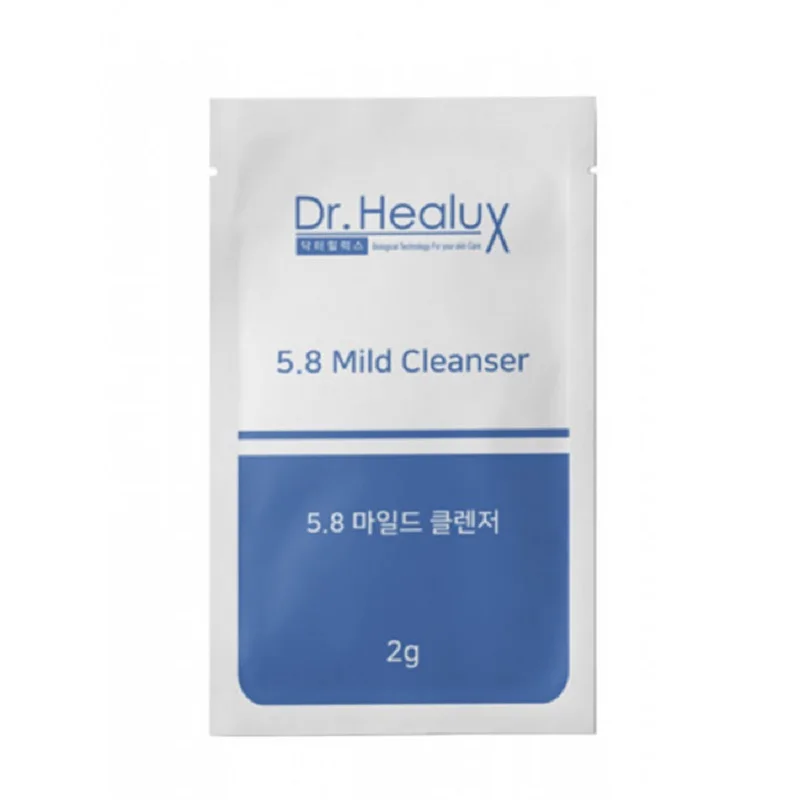 [Dr. Healux] Пенка для умывания МЯГКАЯ 5.8 Mild Cleanser 2 мл * 50 шт/пробники | Красота и здоровье