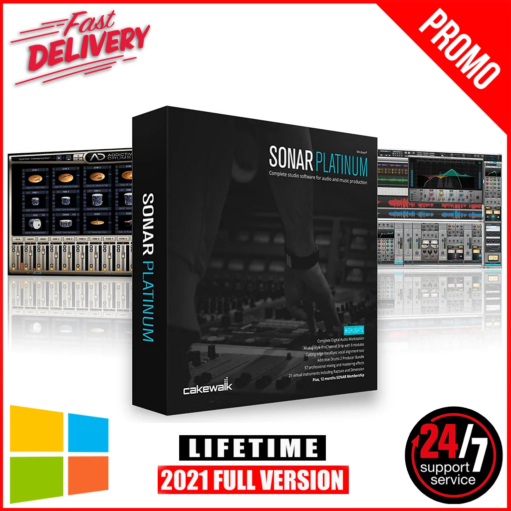 

Cakewalk SONAR Platinum + Contents Full version
