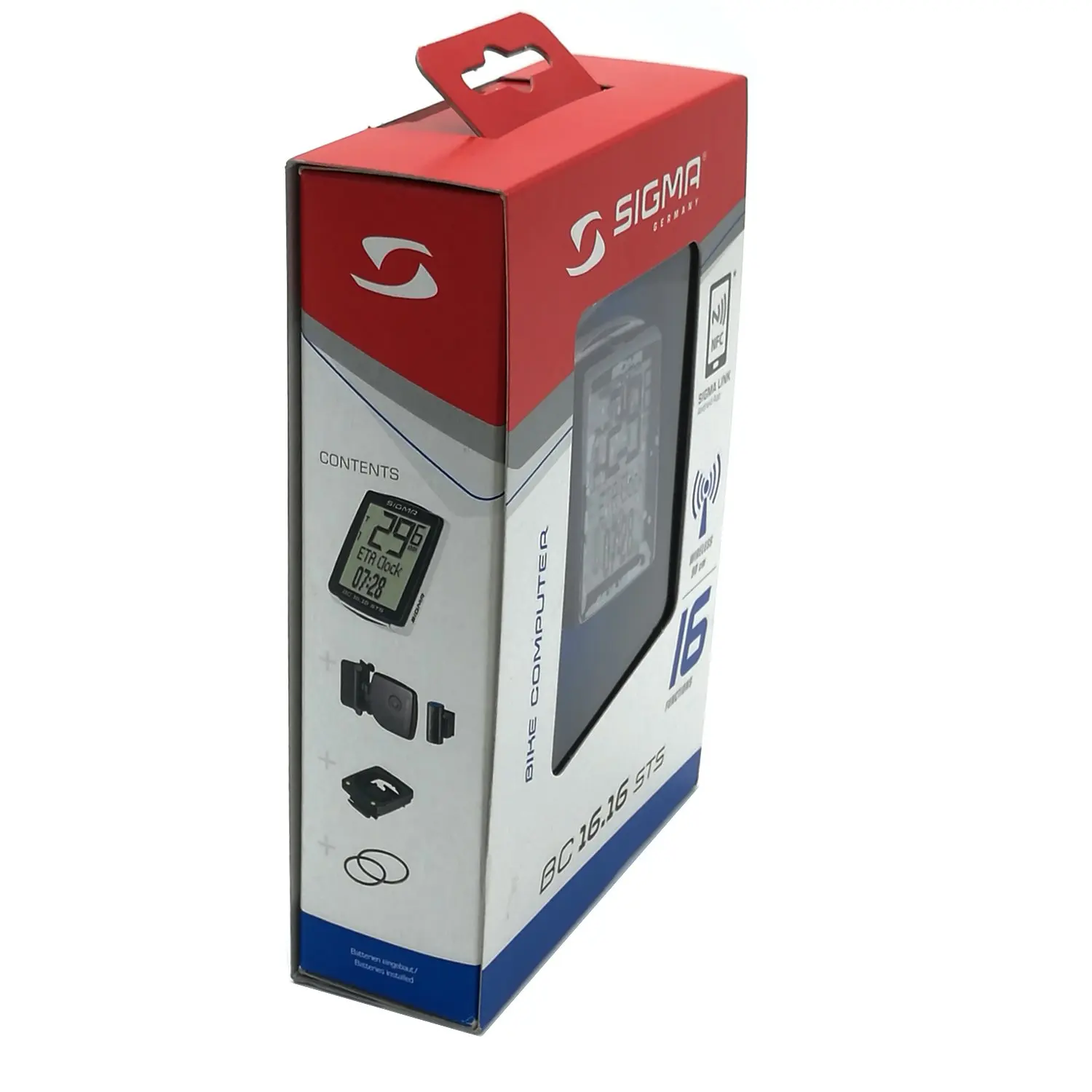 Computer Sigma BC 16.16 Sts 16 functions wireless black 01617 | Спорт и развлечения