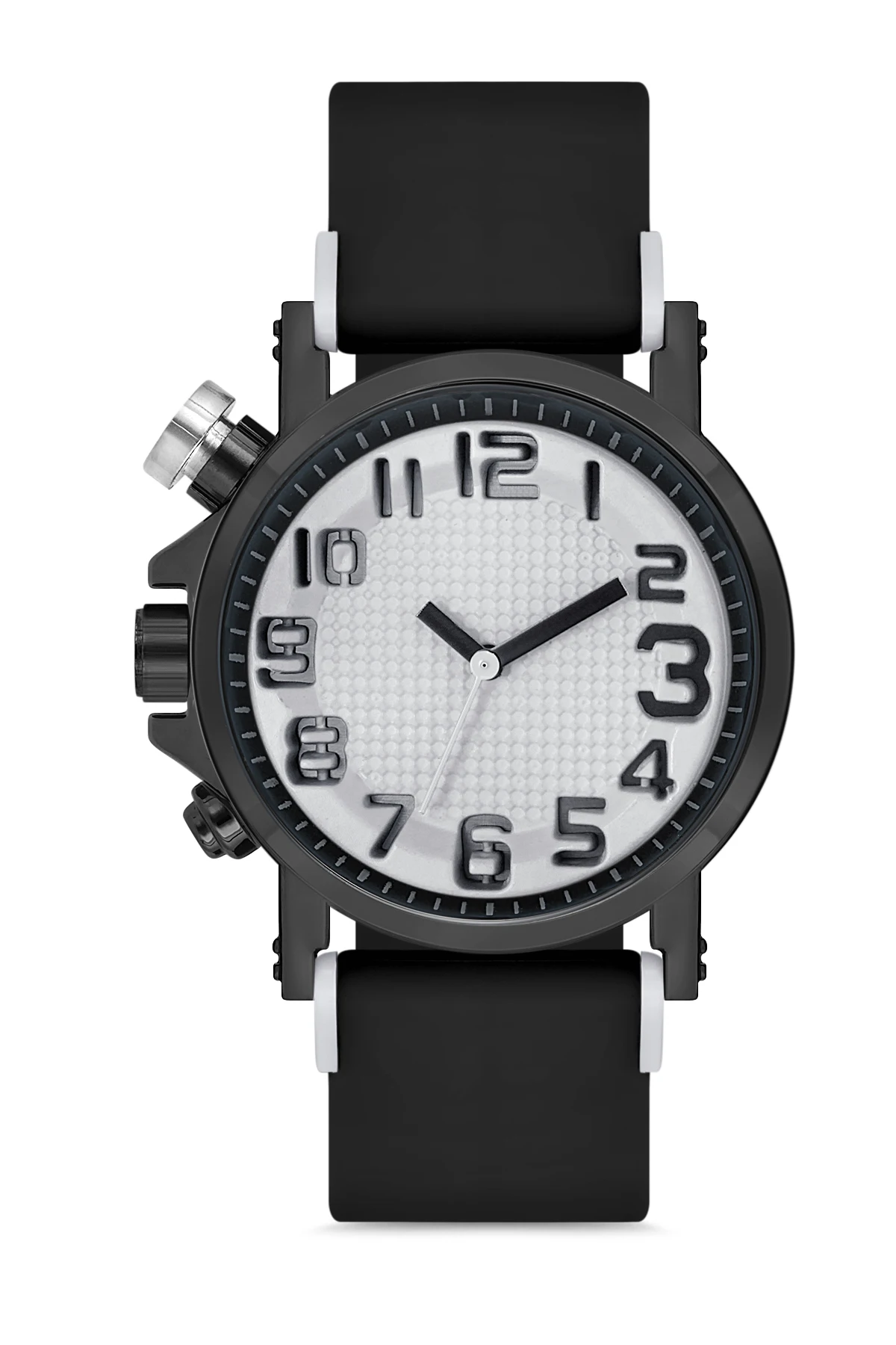 

2020 top Brand Luxury Fashion Men 'S Black Plastic/Silicone Quartz Wristwatches Clock APWN030600 Aqua di Polo 1987