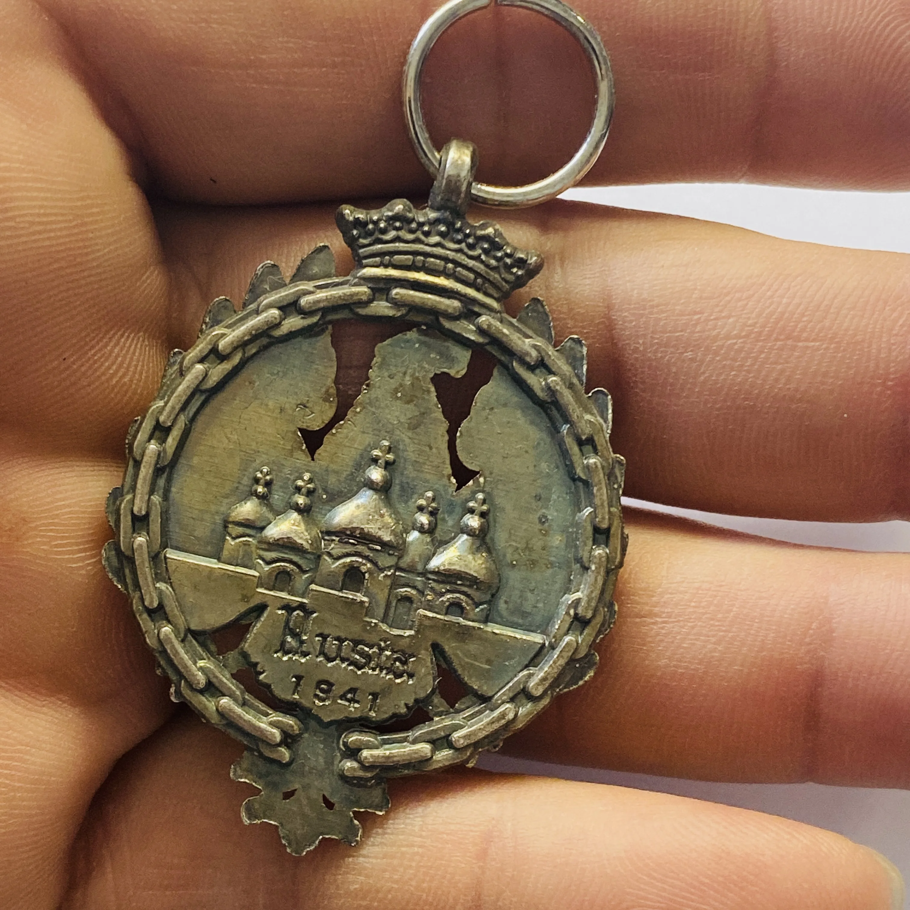 Медаль За Храбрость Испанской Голубой Дивизии (1944) кампанию в России 1941 год