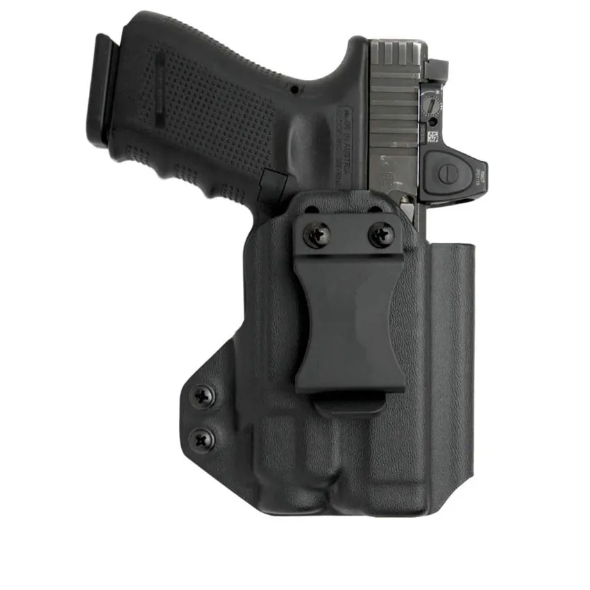 Карбоновое волокно kydex кобура IWB внутренний пояс для Glock G19 G25 G32 G23 G45 Mos Gen 3 4 5 Streamlight