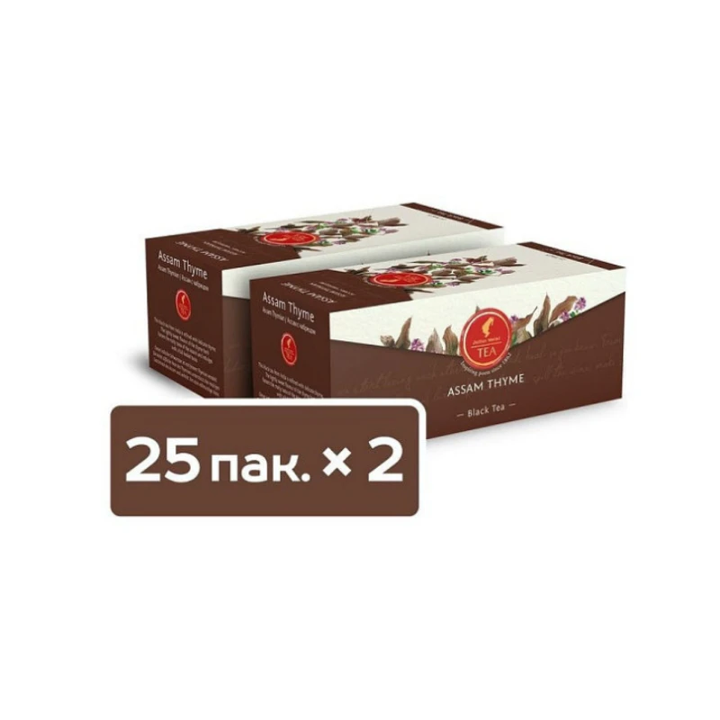Чай пакетированный премиум Ассам с чабрецом 25 пак. (1+1) | Продукты