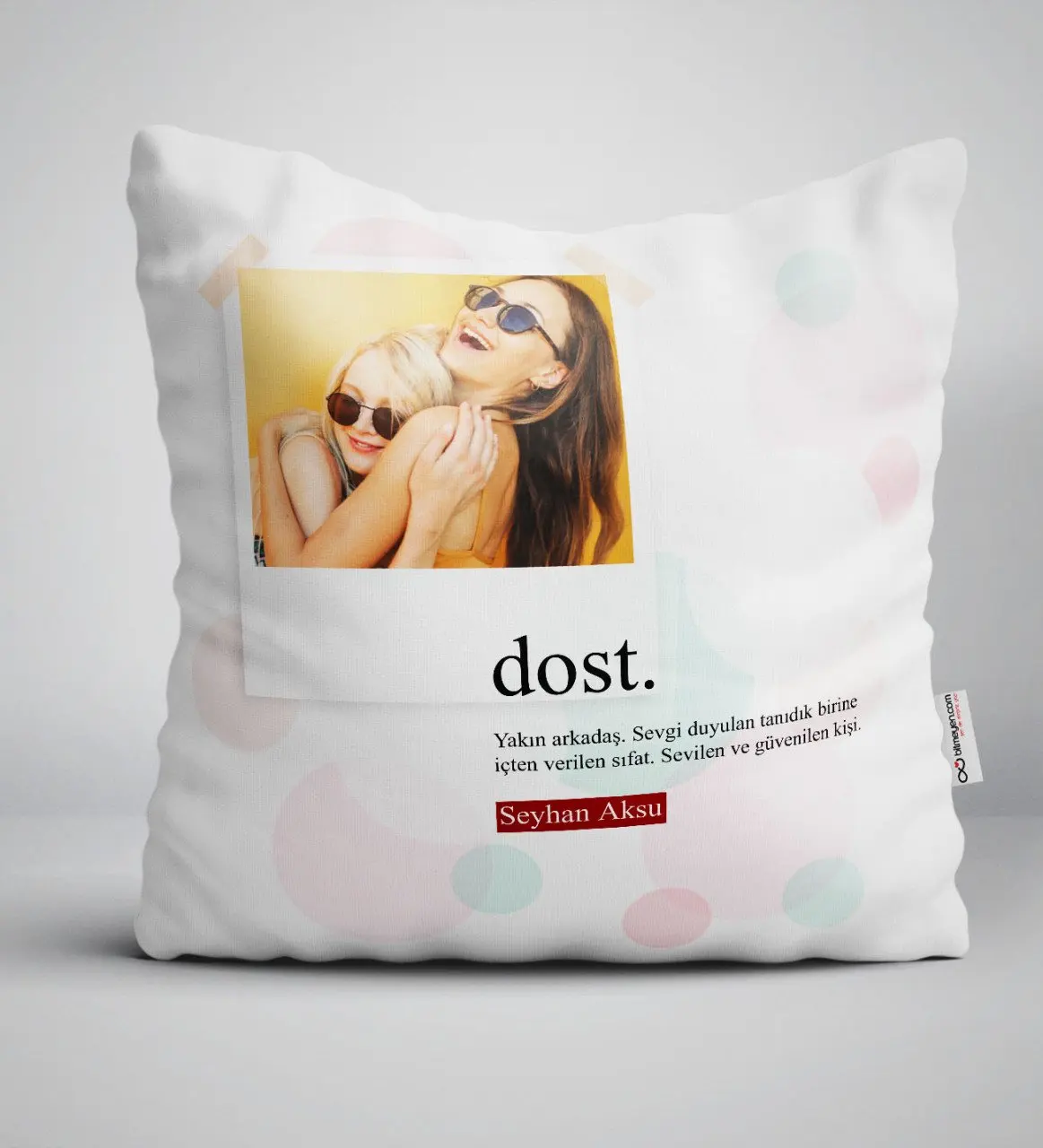 

Personalized Photo Friendly Meaning Pillow