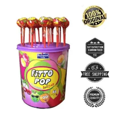 Fitto Pop леденец Конфеты 120 штук вкусные yummy от AliExpress WW