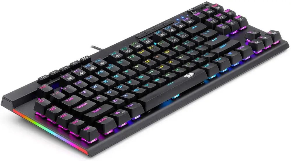 Механическая игровая клавиатура Redragon 87 клавиш компактная RGB TKL с 9 встроенными