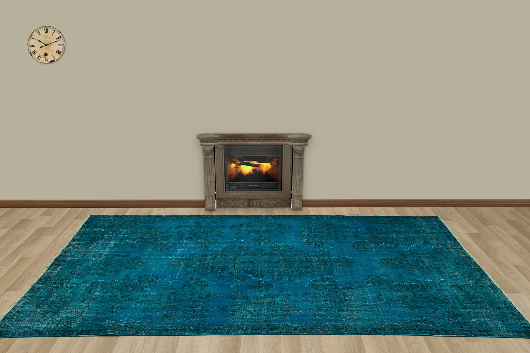

Hand Woven Tumbled Carpet (7165)161x277