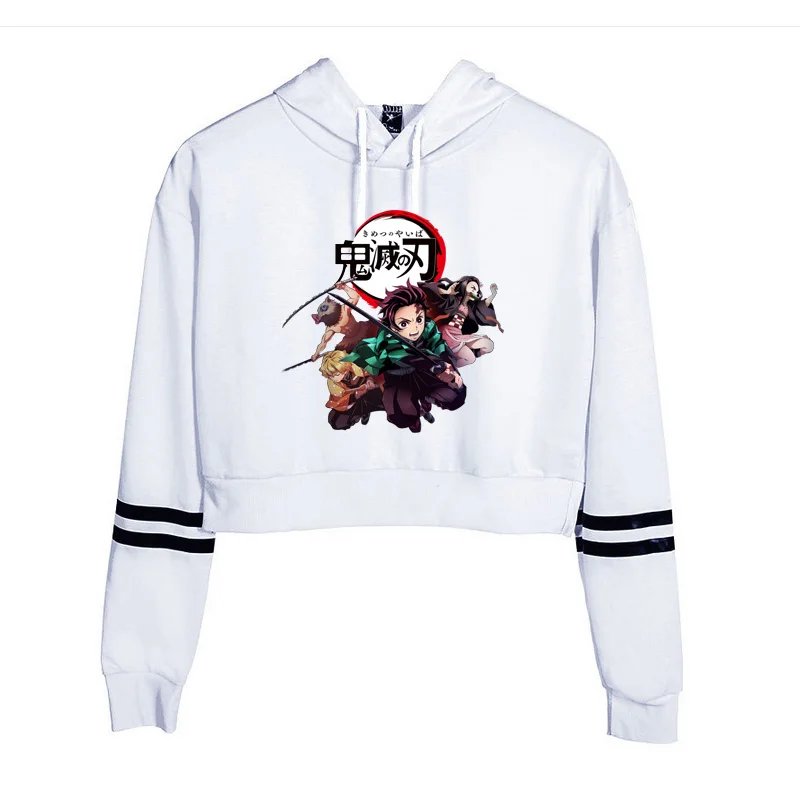 Hot Sale Demon Slayer  Kimetsu No Yaiba hoodie Tees Anime Printed Unisex Sweatshirt Casual long Sleeve