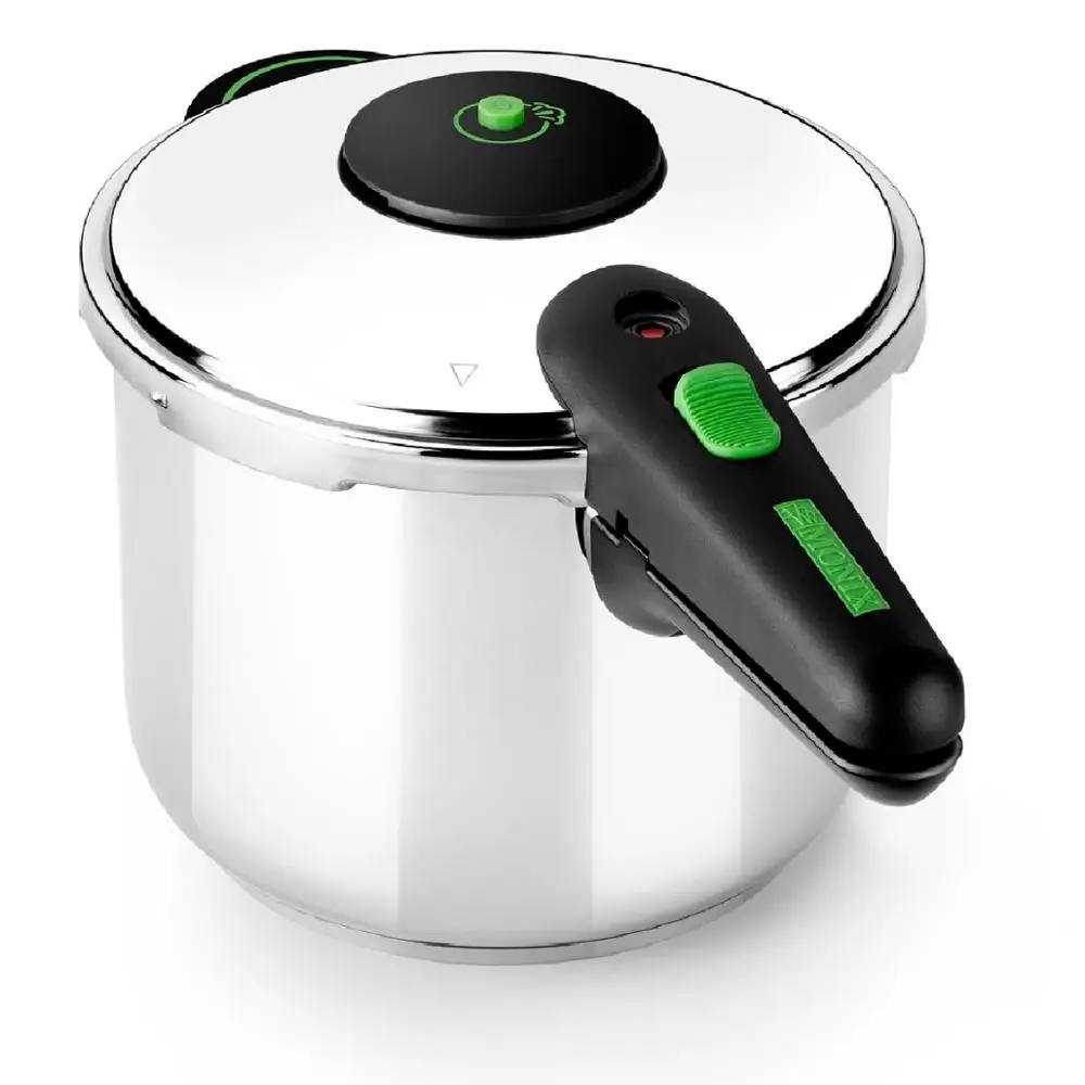 MONIX Presto - Set pots 4 + 6 литров нержавеющая сталь 18/10 подходит для всех видов кухонь газа