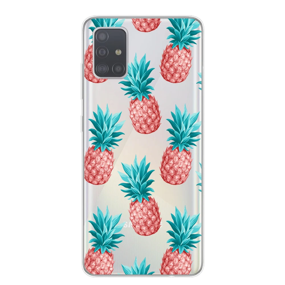 Ummer чехол для телефона с фруктовым арбузом бананом и ананасом Samsung S20 Plus Ultra A10 A20 A30
