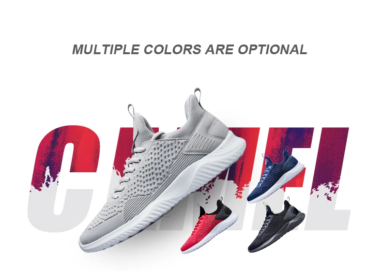 CAMEL Running Shoes Men Women Sneaker Gym Lightweight Stability Anti-slip Shock-Absorben Sport Breathable Hard-Wearing Outdoor