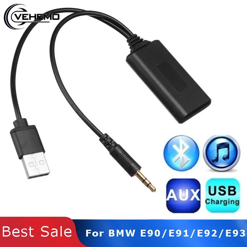 Aux Кабель автомобильный беспроводной bluetooth ресивер USB 3 5 мм стерео музыкальный