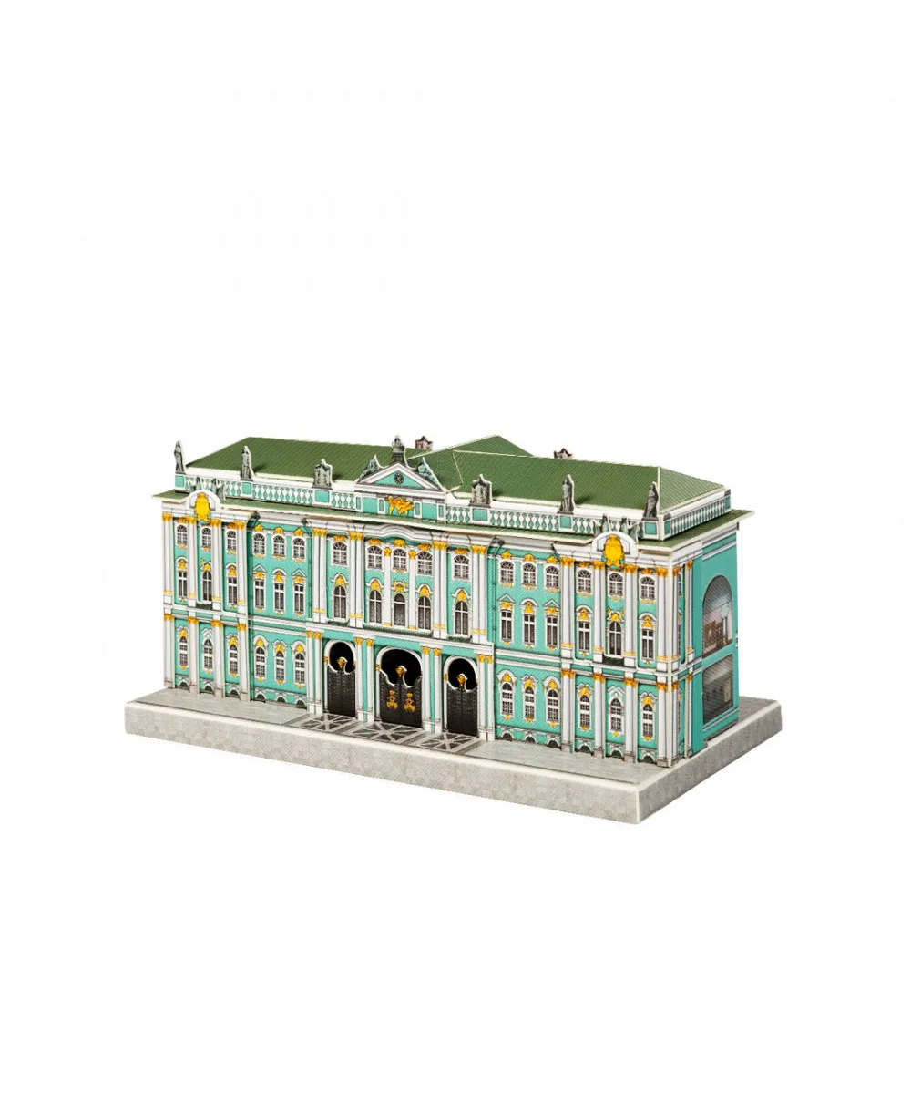 468 Эрмитаж. Модель из картона Санкт-Петербург в миниатюре. Умная бумага. | Игрушки