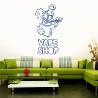 vape shop vaping mod wall decal vinyl sticker vape store and home decoration removable a003206