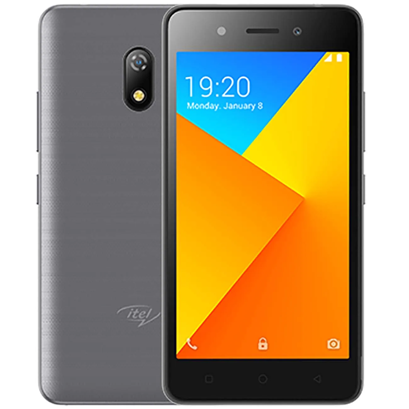 Смартфон Itel A16 Plus 5&quot TN Spreadtrum SC7731E 1Гб 8Гб 5Mп Android 8.1 NFC 2050mAh | Мобильные телефоны и