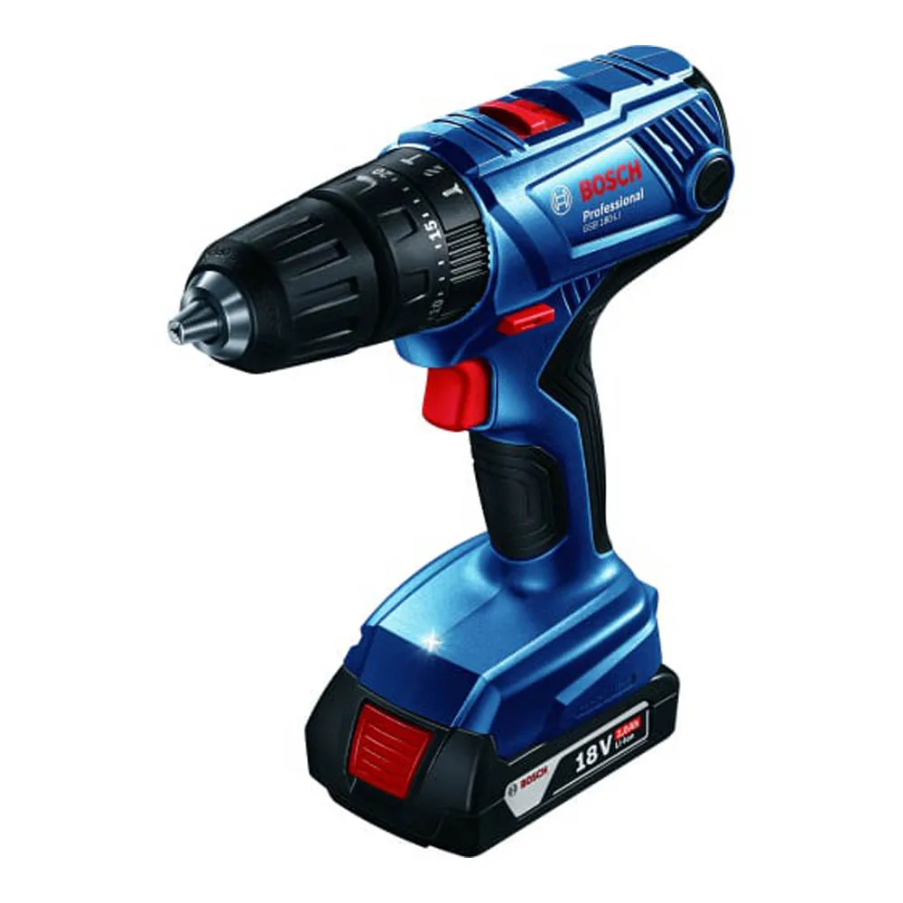 Дрель-шуруповерт Bosch GSB 180-LI аккум. патрон:быстрозажимной (кейс в комплекте) 06019F8323 |