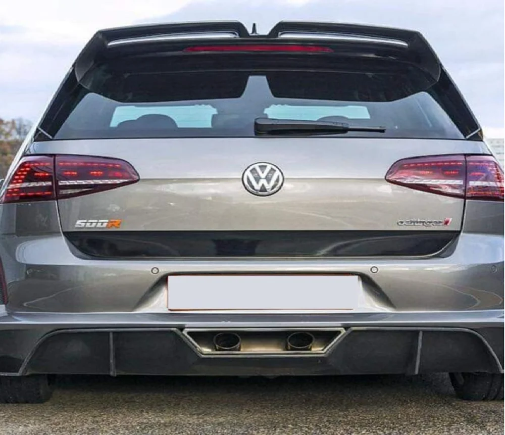Спойлер для Volkswagen Golf Bat 2013 2014 2015 2016 2017 2018 автомобильные аксессуары неокрашенные