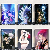 hunter x hunter japanese classic anime canvas painting wall art gon%c2%b7freecss posters and print picture for living room home decor