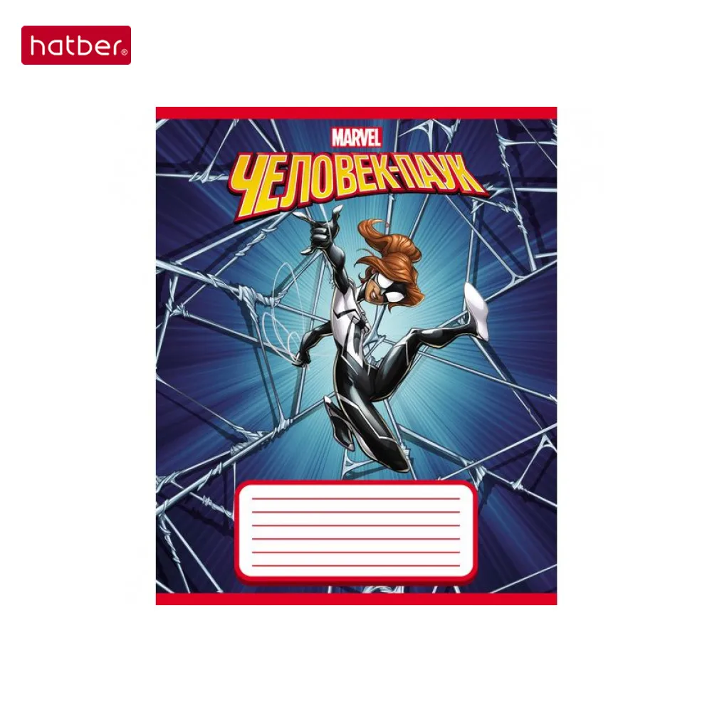 Набор тетрадей &quotЧеловек Паук (Marvel)&quot 20 штук х 12 листов линия А5 скоба скругл.
